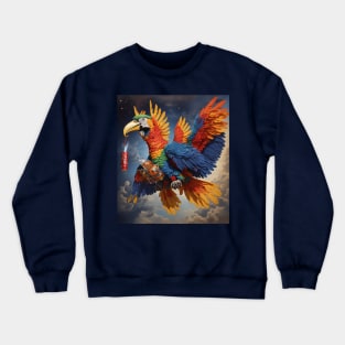 Macaw Crazy Crewneck Sweatshirt